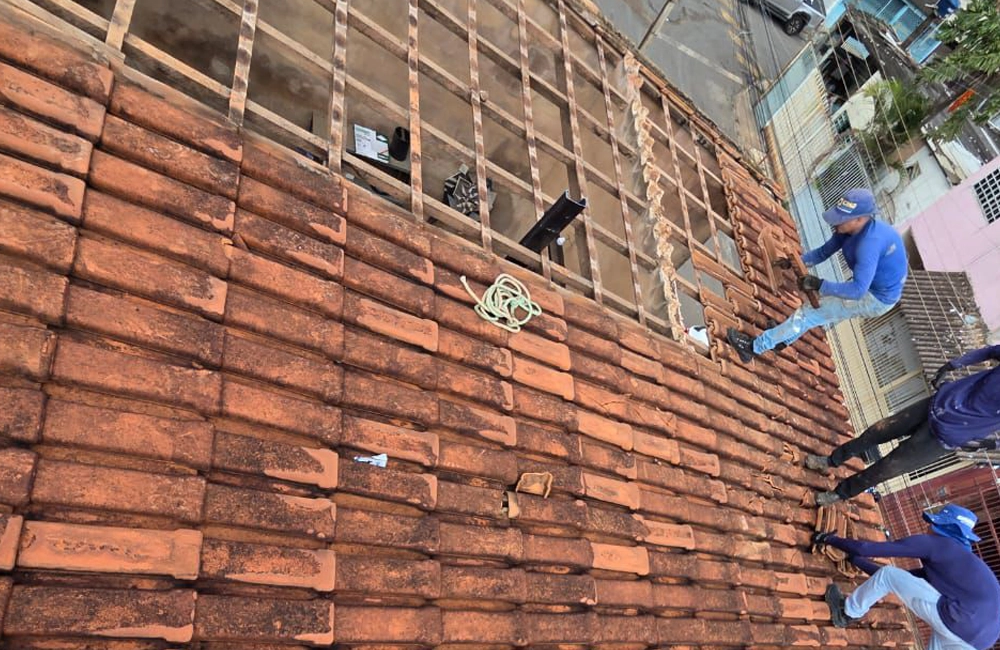 Telhado novo antes Grijó SOluções - Telhado antes novo